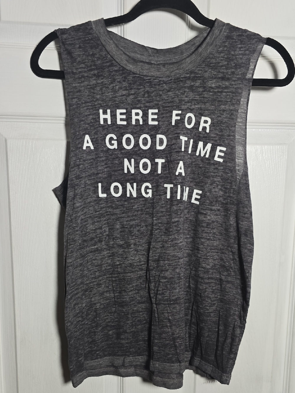 Fifth Sun M Medium Here For A Good Time Not A Long Time graphic Cotton polyester - Picture 3 of 6